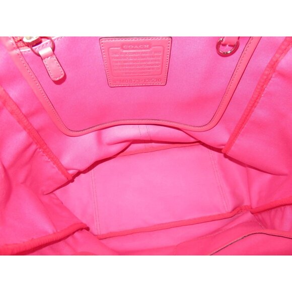 Coach 2008 Limited Edition Bonnie Cashin Navy Canvas Tote - Picture 6 of 11